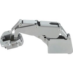スガツネ工業 スライドヒンジ 厚扉用 H160 160°開き/インセット （160-073-633） 1個 H160-C34/0