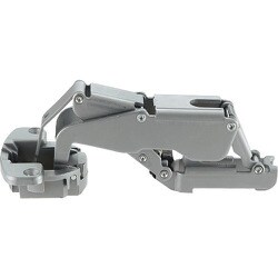 スガツネ工業 スライドヒンジ 厚扉用 H160 160°開き/23mmかぶせ （160-073-631） 1個 H160-C34/23