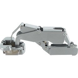 スガツネ工業 スライドヒンジ 厚扉用 H160 160°開き/28mmかぶせ （160-073-630） 1個 H160-C34/28