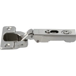 スガツネ工業 ワンタッチスライドヒンジ 厚扉用 H230 100°開き/26mmかぶせ PAT （160-079-410） 1個 H230-C26/26T