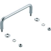 スガツネ工業 ステンレス鋼製ハンドル H-42-B型 (100-019-765) 1個 H-42-B-9