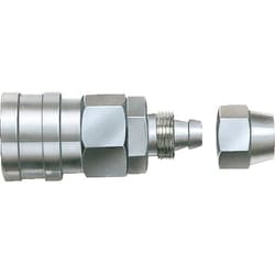 ハタヤ エヤーパーツ 6.5×10mm ウレタンホース用ソケットカプラ HC-2S