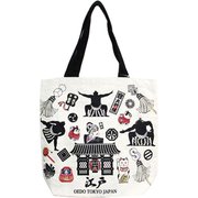 和柄トートバッグ 江戸