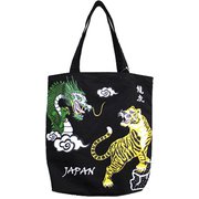 和柄トートバッグ 竜虎