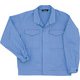 GS [ミドリ安全 春夏 綿100%長袖ジャンパー ライトブルー L]