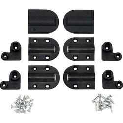スガツネ工業 ダンパーヒンジ HG-JHM20型 PAT （170-012-854） 1セット（左右各1個） HG-JHM20-80BL