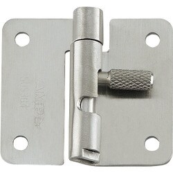 スガツネ工業 ワンタッチリリースヒンジ HG-OT型 ワンタッチ取付タイプ （170-090-945） 1個 HG-OTA45L