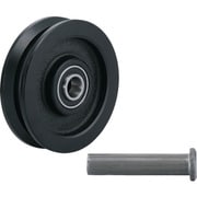 JC110-120V [スガツネ工業 重量用戸車 JC110型 枠無V型 （200-024-798） 1個]