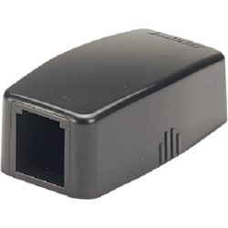 JOQ10000BL [パンドウイット ローゼットボックス シャッターなし 1個口黒]
