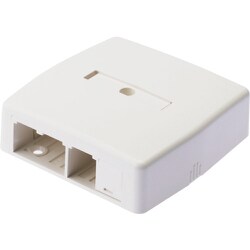 JOQ3B0000 [パンドウイット ローゼットボックス シャッターなし 3個口白]
