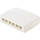 JOQ6H6A00 [パンドウイット CAT6Aローゼットボックスキット シャッター付き 6個口白]