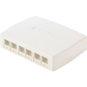 JOQ6H6A00 [パンドウイット CAT6Aローゼットボックスキット シャッター付き 6個口白]
