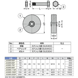 ヨドバシ.com - スガツネ工業 JS385-90F [スガツネ工業 ステンレス鋼製