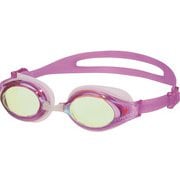 女性用フィットネスゴーグル Fitnessスイミングゴーグル ミラータイプ SW30MPAF ラベンダー×フラッシュイエロー [スイミング ゴーグル レディース]