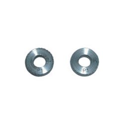 スーパーツール 転造小径加工用ローレット駒(アヤ目用)2コ1組 KNPRL0.5