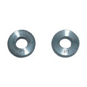 スーパーツール 転造小径加工用ローレット駒(アヤ目用)2コ1組 KNPRL0.6