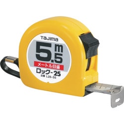 L25-55 [タジマ ロック 25 5.5m メートル目盛 紙函]