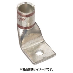 パンドウイット 銅製圧縮端子 1穴 電線サイズ AWG2 取付穴サイズ 104mm バレル角度 90度 LCAX2-38F-E LCAX2-38F-E