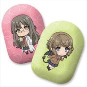 青春ブタ野郎はバニーガール先輩の夢を見ない 朋絵・双葉表裏クッション [キャラクターグッズ]