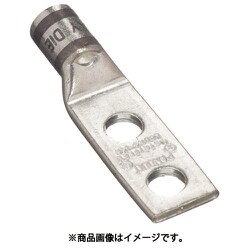 LCDX4-14A-L [パンドウイット 銅製圧縮端子 2穴 電線サイズ AWG4 取付穴サイズ 69mm 取付穴間隔 160mm LCDX4-14A-L]