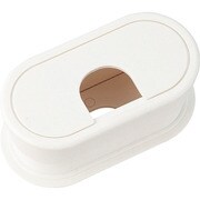 LN72-WT [スガツネ工業 配線孔キャップ LN72型 挟み込みタイプ （210-020-562） 1個]