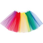 フリフリスカート レインボー