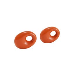 TS-966 [タニタサイズ リングダンベル 0.5kg（2個セット） オレンジ]