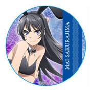 青春ブタ野郎はバニーガール先輩の夢を見ない ポリカバッジ 桜島麻衣 D [キャラクターグッズ]