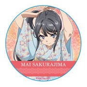青春ブタ野郎はバニーガール先輩の夢を見ない ポリカバッジ 桜島麻衣 E [キャラクターグッズ]