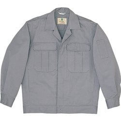 M5601-UE-3L [ミドリ安全 E/C 4つポケットジャンパー グレー 3L]