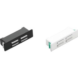 スガツネ工業 マグネットキャッチ MC-FP5型 ワンタッチ取付 （140-050-086） 1個 MC-FP5W