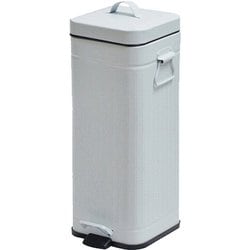 Galva ダストボックス スクエア 30L マットホワイト 8796