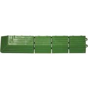 テラモト ナイロンブラッシュ 角ふちオス 75×375mm 緑 MR-003-591-1