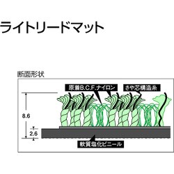 ヨドバシ.com - テラモト MR-023-046-5 [テラモト ライトリードマット