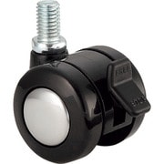 NB-40-3 [スガツネ工業 キャスター NB型 ねじ込みタイプ ロック機構付 （200-132-517） 1個]