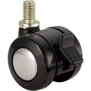 NB-40-8 [スガツネ工業 キャスター NB型 ねじ込みタイプ ロック機構付 （200-943-844） 1個]