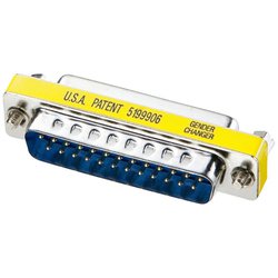 ジェンダーチェンジャー(D-sub25pinオスメス) AD25S-MFK