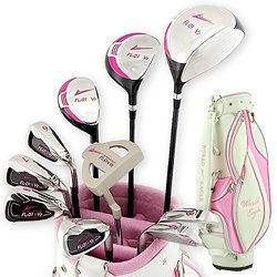 ヨドバシ.com - ワールドゴルフ WORLD GOLF WE-FL-01（ブラックベリー） クラブセット 10本セット  1W/4W/UT（24°）6I～9I/PW/SW/パター キャディーバック付き（ホワイトピンク） レディス 2019年モデル [レディース ゴルフクラブ セット] 通販【全品無料配達】