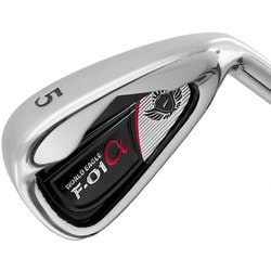 World Eagle F-01 α アイアン 特製ステップスチールシャフト （S） ＃5 ロフト角27° 2019年モデル [ゴルフ 単品アイアン]