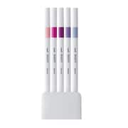 水性サインペン EMOTT(エモット) 5色セット No.7 フローラルカラー PEMSY5C.NO7