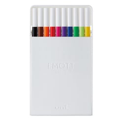 水性サインペン EMOTT（エモット） 10色セット No.1 PEMSY10C.NO1