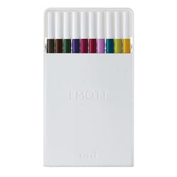 水性サインペン EMOTT（エモット） 10色セット No.3 PEMSY10C.NO3