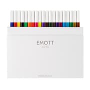 水性サインペン EMOTT(エモット) 40色セット PEMSY40C