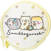 すみっコぐらし ねこのきょうだい ケーブルポーチ イエロー [キャラクターグッズ]