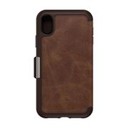 iPhone XR レザーフォリオケース Symmetryシリーズ Espresso 77-60701