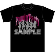 BanG Dream！ガールズバンドパーティ！箔プリントTシャツ Poppin'Party M [キャラクターグッズ]