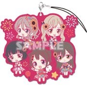 バンドリ！ガールズバンドパーティ！ ラバーストラップRICH+ Poppin'Party [キャラクターグッズ]