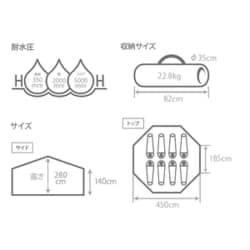 ヨドバシ.com - ディーオーディー DOD T8-495-TN [タケノコテント タン