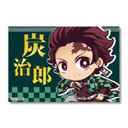 鬼滅の刃 てくトコBIGスクエア缶バッチ鬼滅の刃 竈門 炭治郎 [キャラクターグッズ]