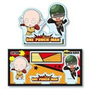 ワンパンマン ぷかっしゅアクリルフィギュア ワンパンマン サイタマ＆無免ライダー [キャラクターグッズ]